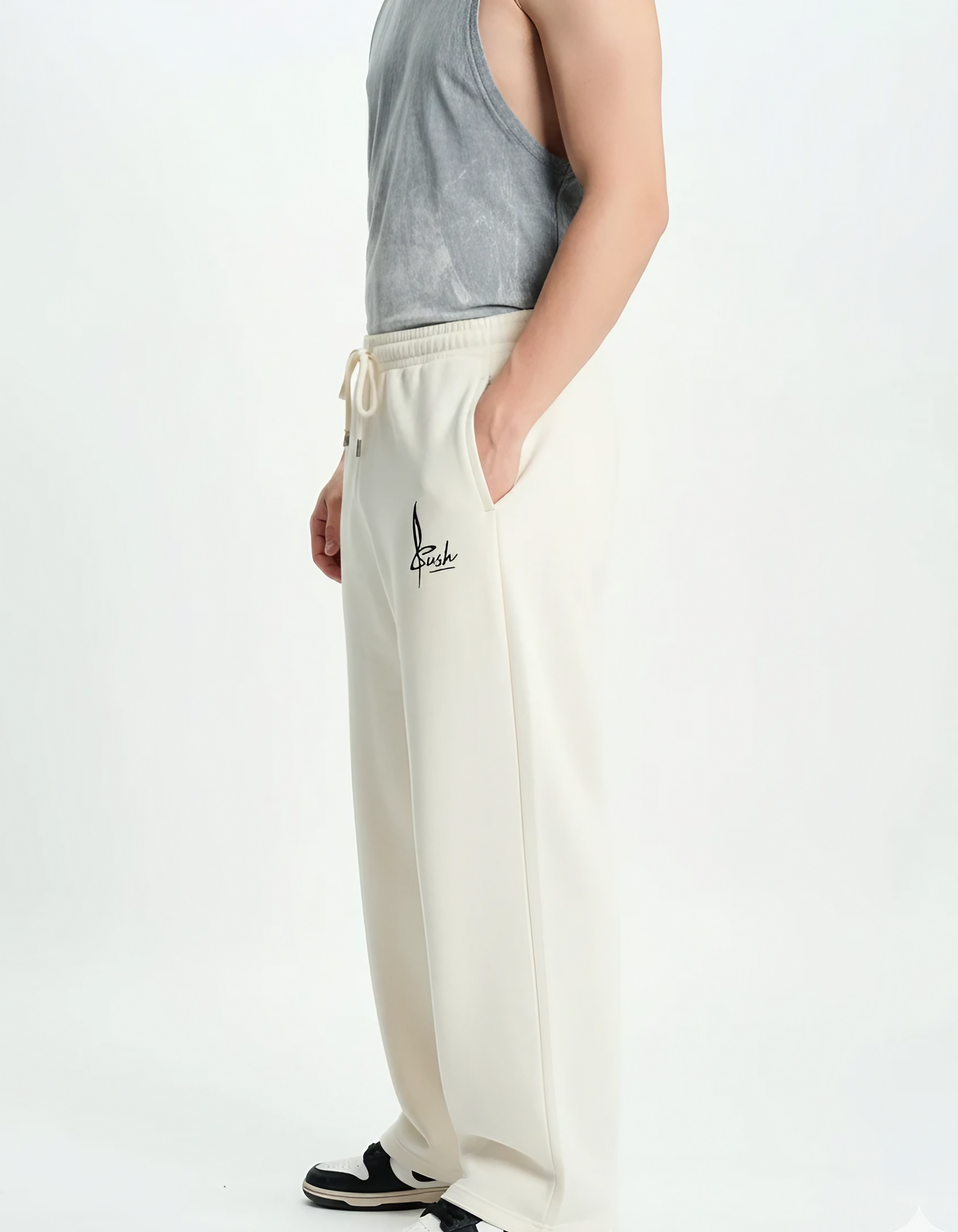 Off White Loose-Fit joggers