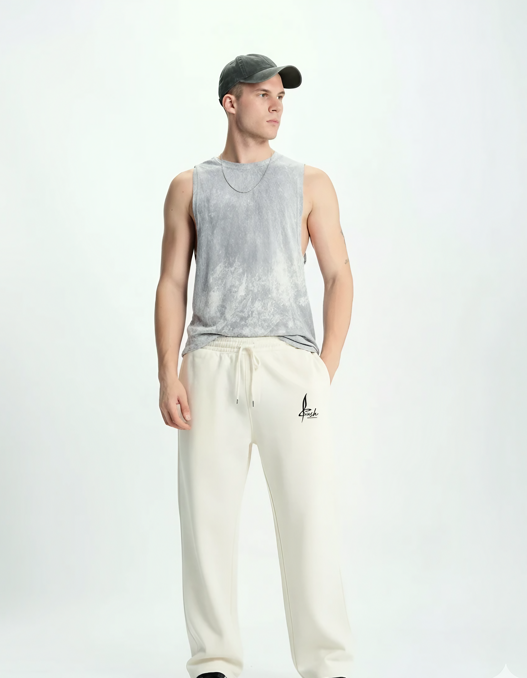 Off White Loose-Fit joggers