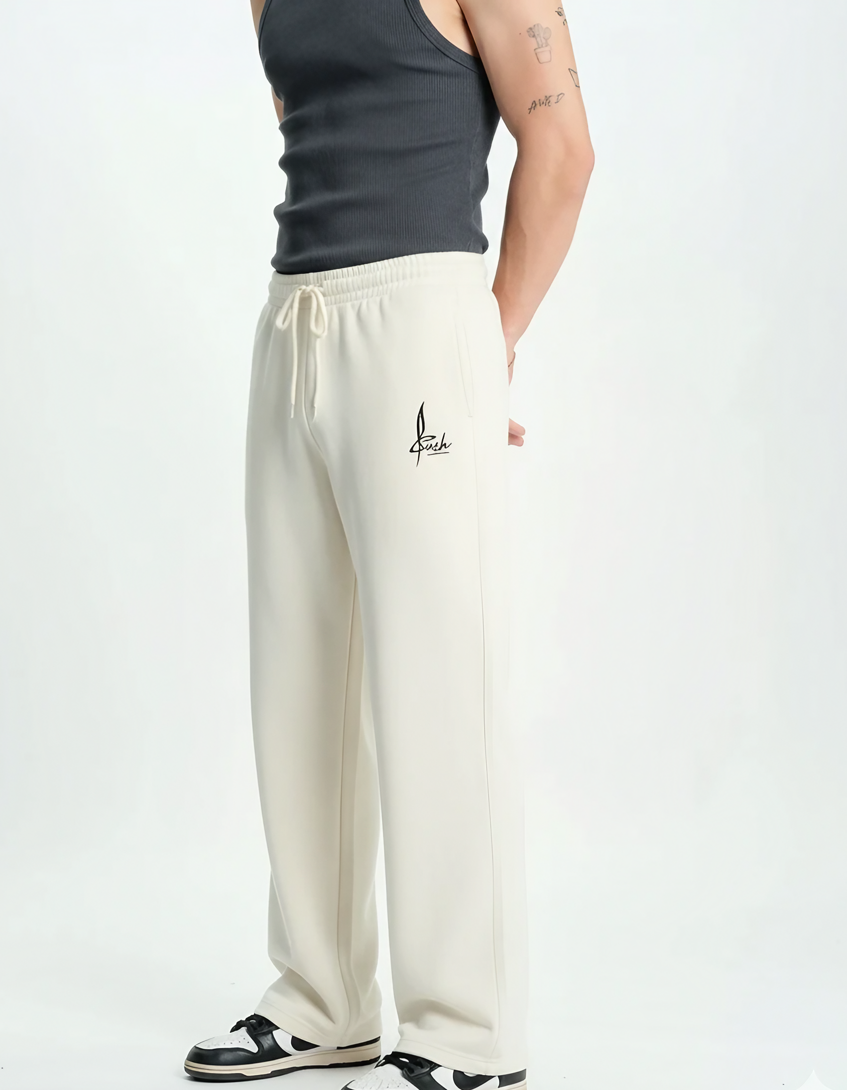 Off White Loose-Fit joggers